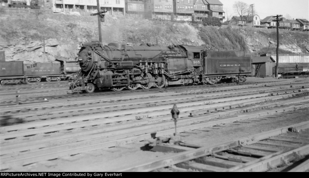 CNJ 2-8-2 #905 - Central RR of New Jersey